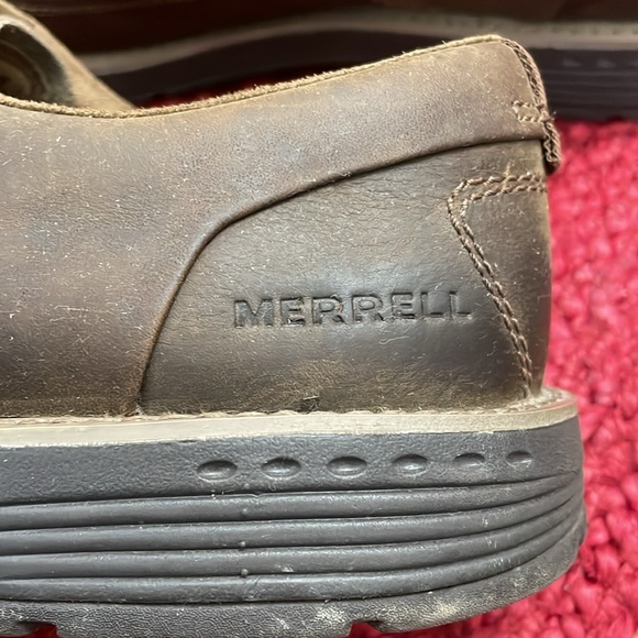 Men’s MERRELL brown leather shoes.  11 - Picture 9 of 9